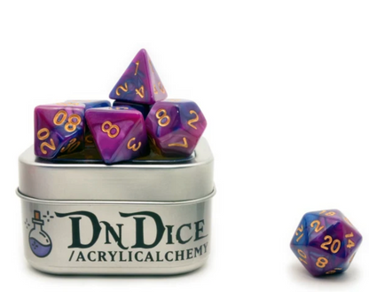 COMMON ACRYLIC ALCHEMY DICE SET
