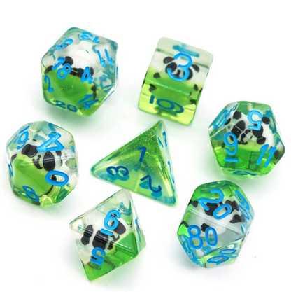 VERY RARE ACRYLIC ALCHEMY DICE SET