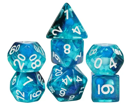 VERY RARE ACRYLIC ALCHEMY DICE SET