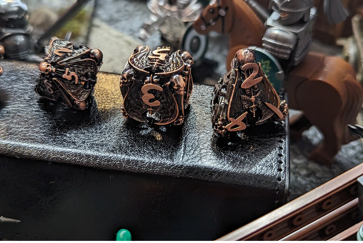 RUNE FORGE, UNIQUE METAL RPG SET