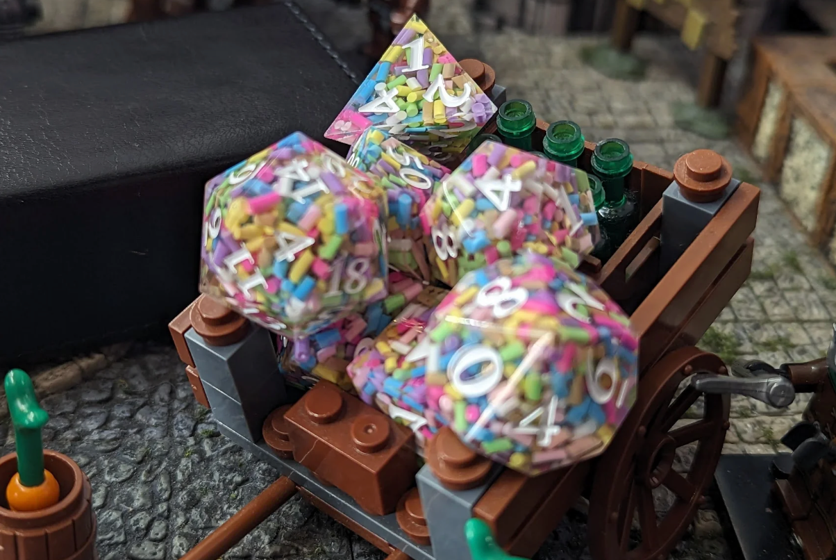 CURIOUS CONCOCTION, RESIN RPG SET