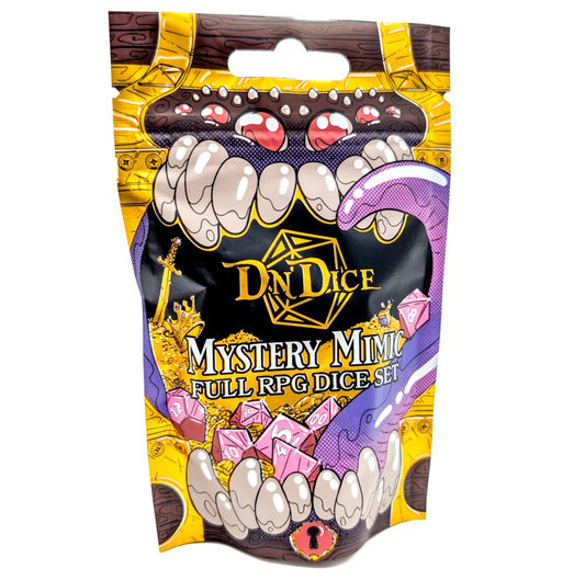 Mystery Mimic Dice Booster, Mystery Plastic RPG Set