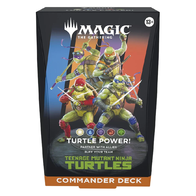 Teenage Mutant Ninja Turtles Commander Deck - Turtle Power!