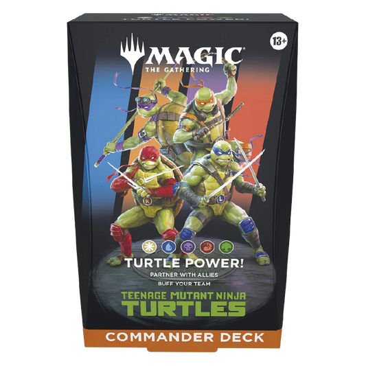Teenage Mutant Ninja Turtles Commander Deck - Turtle Power!