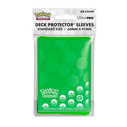 Pokemon Energy Deck Protector Sleeves - Grass Type (65ct)