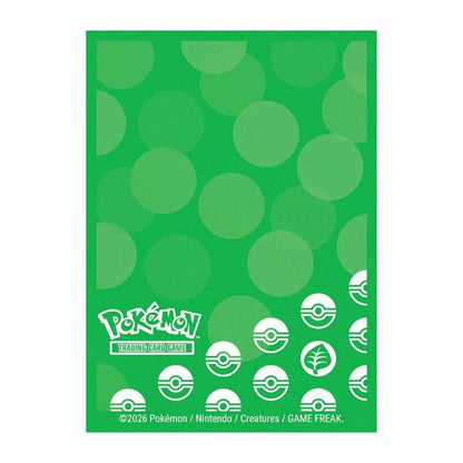 Pokemon Energy Deck Protector Sleeves - Grass Type (65ct)