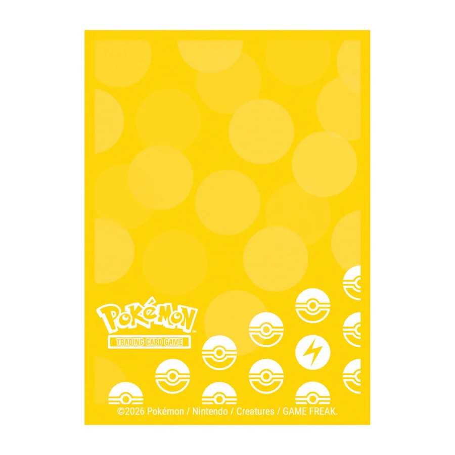 Pokemon Energy Deck Protector Sleeves - Lightning Type (65ct)